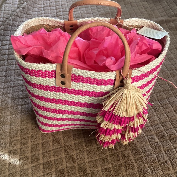 💕 Mar Y Sol Pink Sahara Tote 💕 - Picture 3 of 8